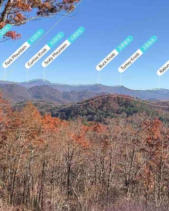 Red Rooster Family Cabin W/Hot Tub+Fire Pit+View Franklin Exterior photo
